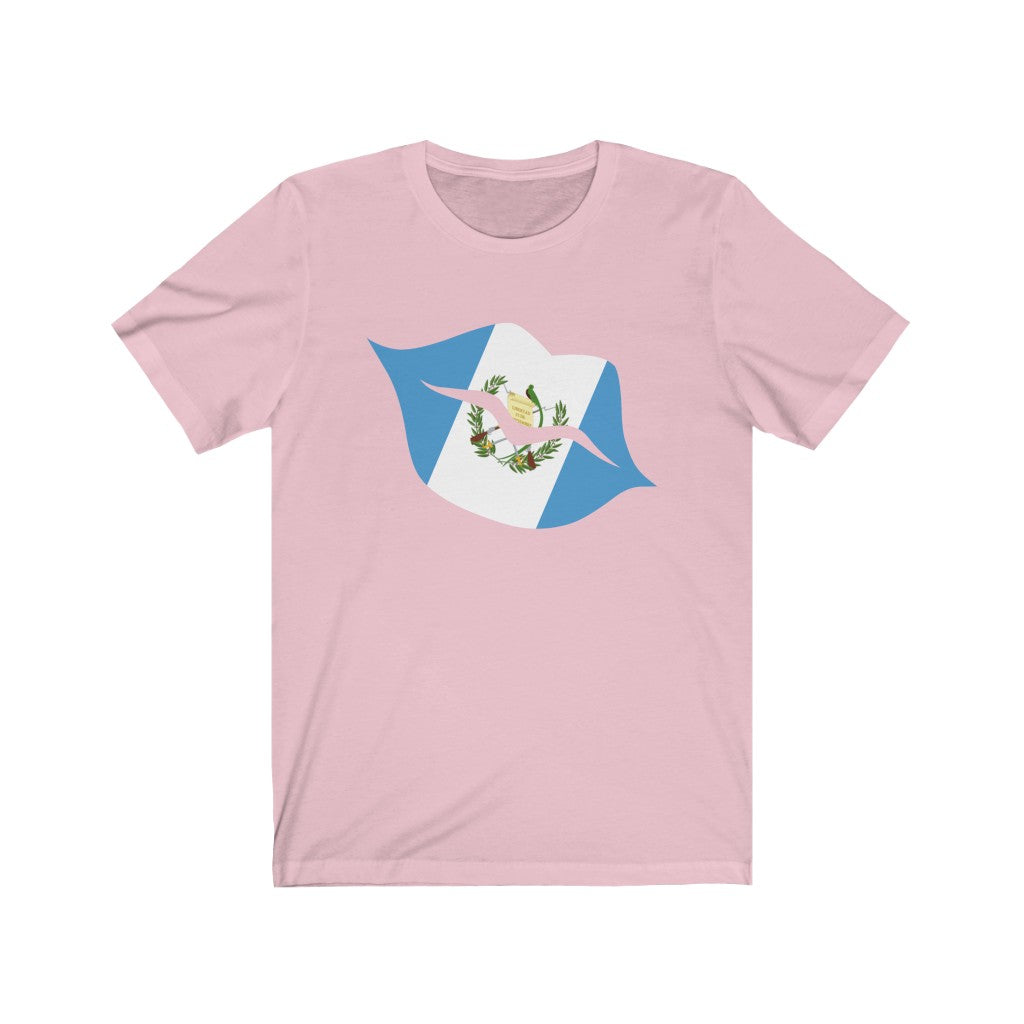 Guatemala Lips Flag Premium Tee - Unisex