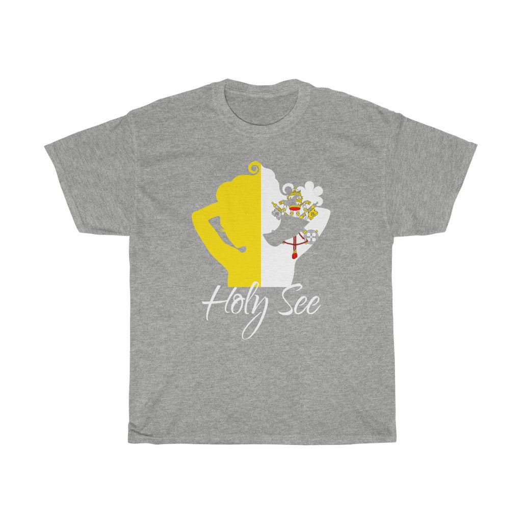 Holy See Lady Flag Standard Tee 2 - Unisex
