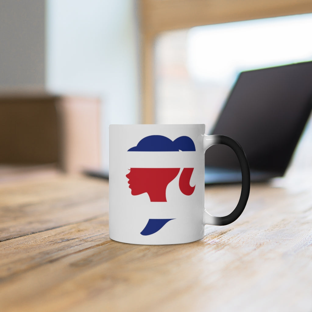 Costa Rica Girl Color Changing Mug