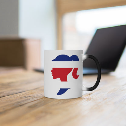 Costa Rica Girl Color Changing Mug