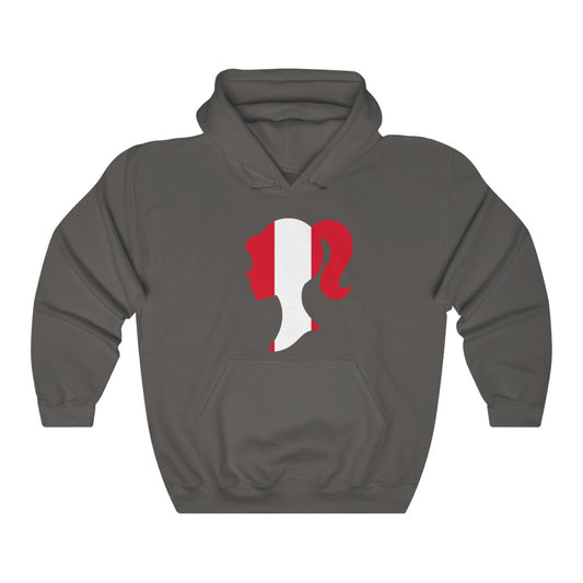 Peru Girl Flag Hoodie Sweatshirt - Unisex