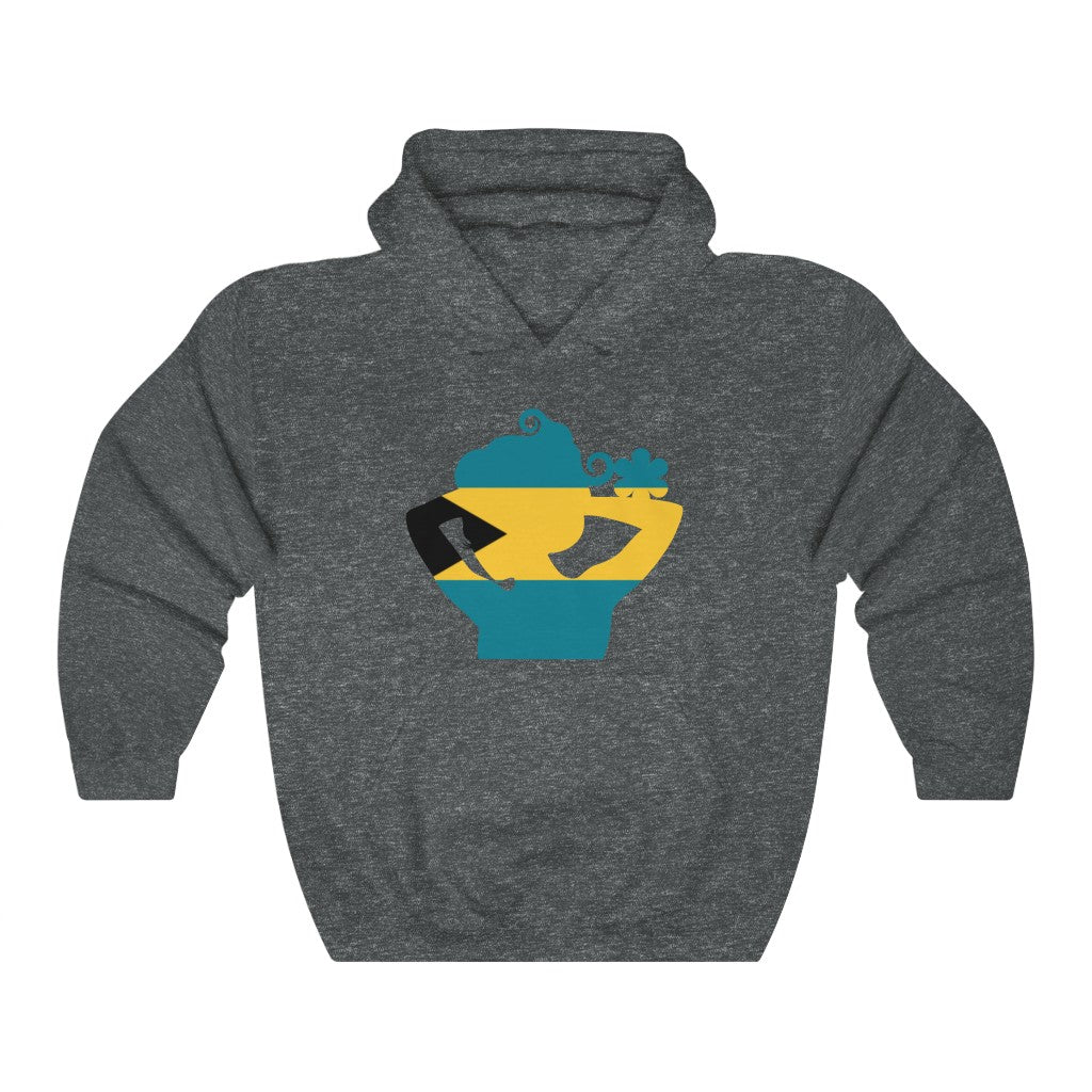 Bahamas Lady Flag Hoodie Sweatshirt - Unisex