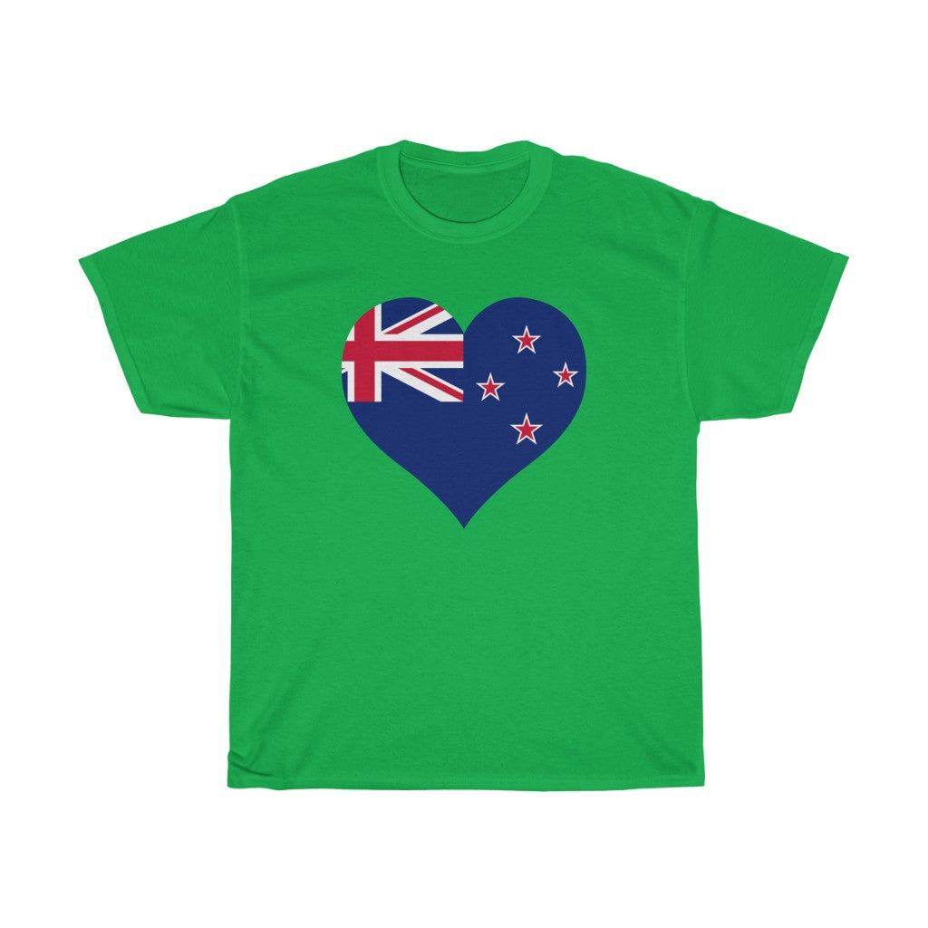 New Zealand Heart Flag Standard Tee - Unisex