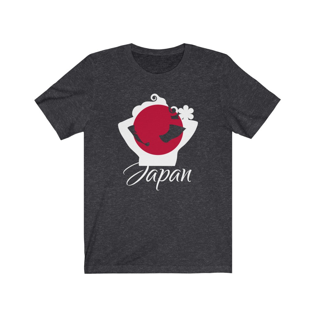 Japan Lady Flag Premium Tee 2 - Unisex