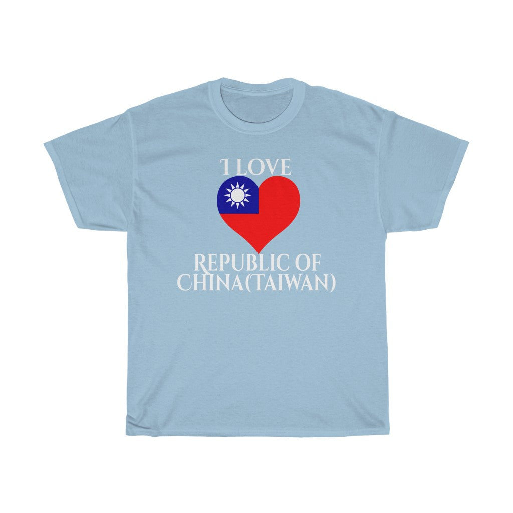 Republic of China - Taiwan Heart Flag Standard Tee 2 - Unisex