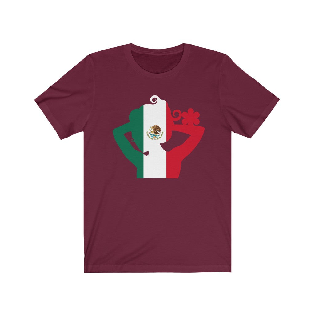 Mexico Lady Flag Premium Tee - Unisex