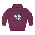 United Kingdom Splat Flag Hoodie Sweatshirt - Unisex
