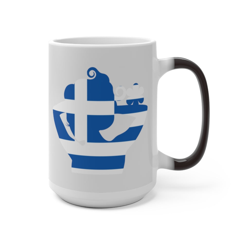 Greece Lady Color Changing Mug