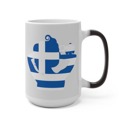 Greece Lady Color Changing Mug