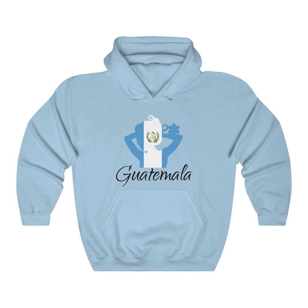 Guatemala Lady Flag Hoodie Sweatshirt 1 - Unisex