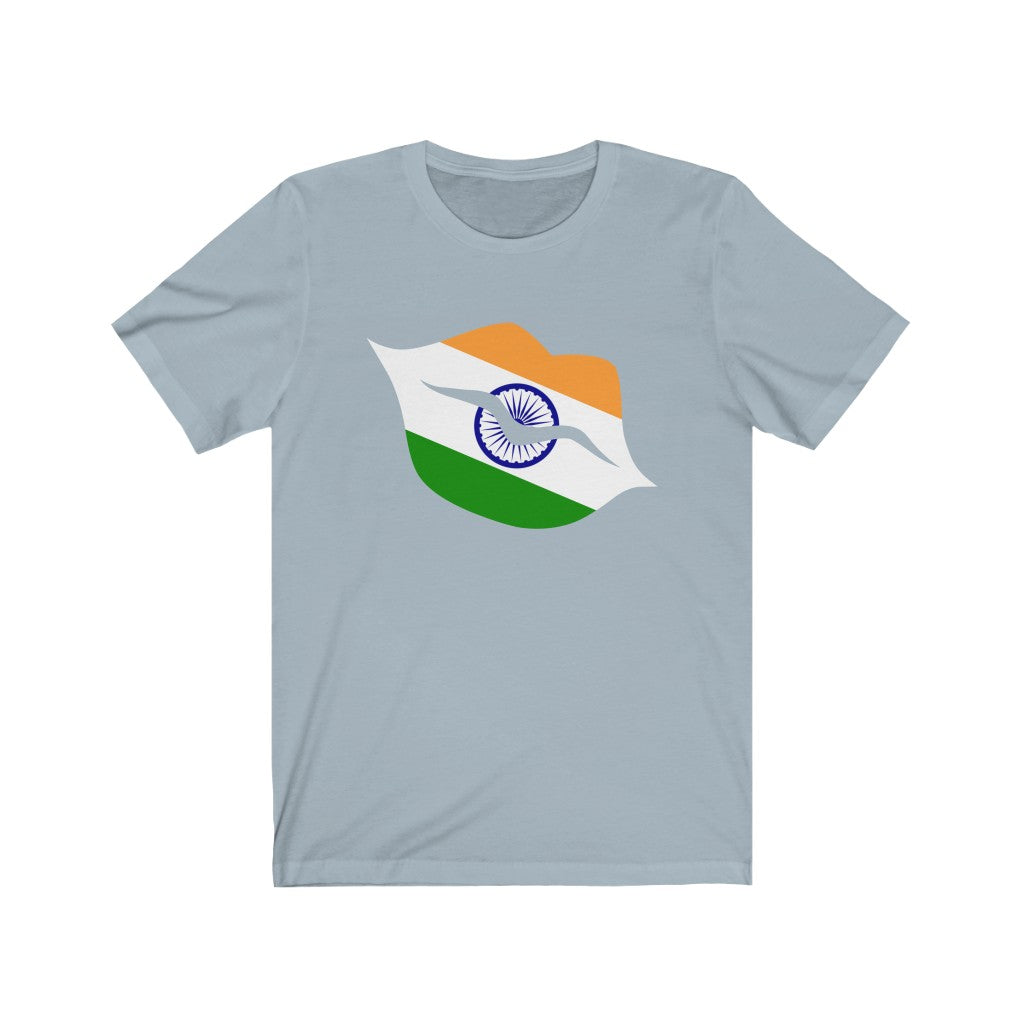India Lips Flag Premium Tee - Unisex