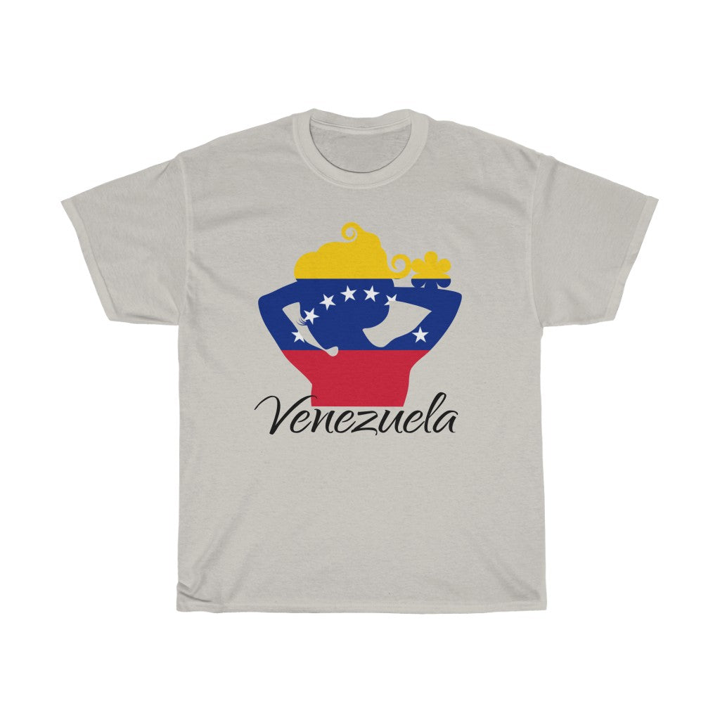 Venezuela Lady Flag Standard Tee 1 - Unisex