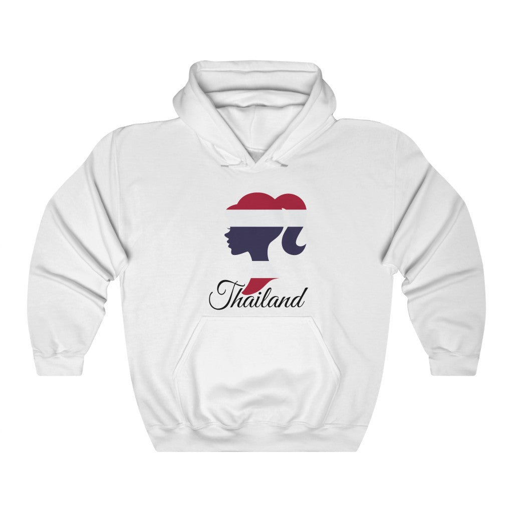 Thailand Girl Flag Hoodie Sweatshirt 1 - Unisex