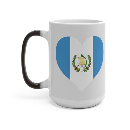 Guatemala Heart Color Changing Mug