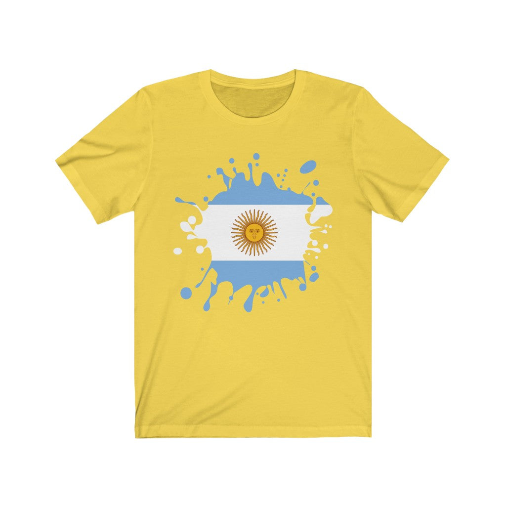 Argentina Splat Flag Premium Tee - Unisex