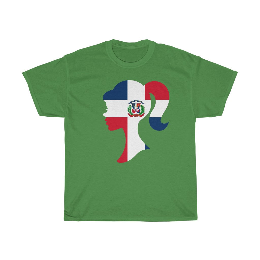 Dominican Republic Girl Flag Standard Tee - Unisex