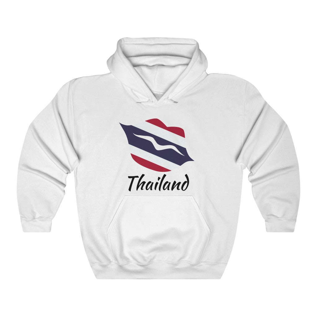 Thailand Lips Flag Hoodie Sweatshirt 1 - Unisex