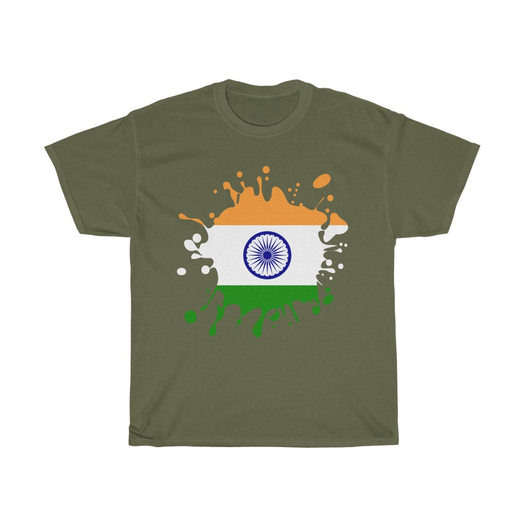 India Splat Flag Standard Tee - Unisex