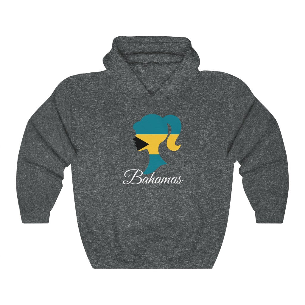 Bahamas Girl Flag Hoodie Sweatshirt 2 - Unisex
