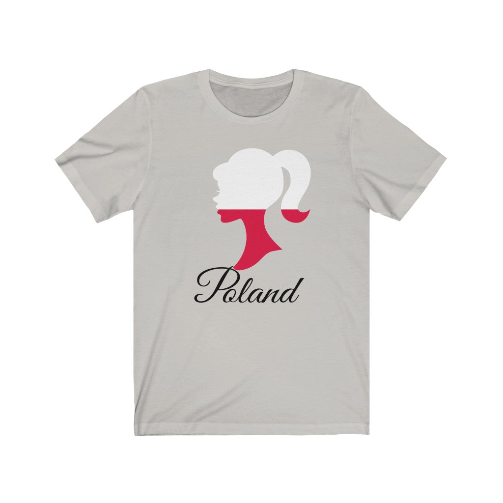 Poland Girl Flag Premium Tee 1 - Unisex