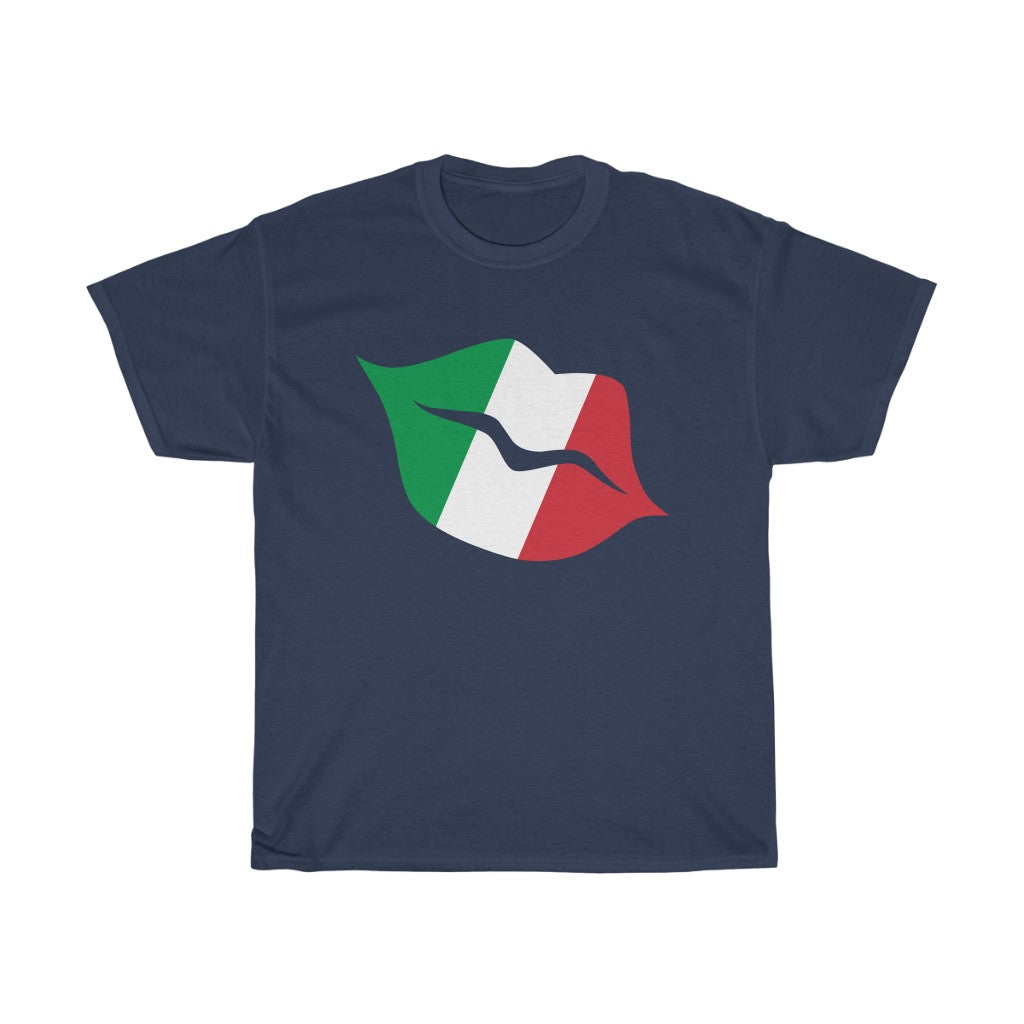 Italy Lips Flag Standard Tee - Unisex