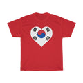 South Korea Heart Flag Standard Tee - Unisex