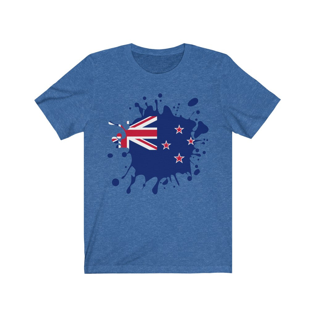 New Zealand Splat Flag Premium Tee - Unisex