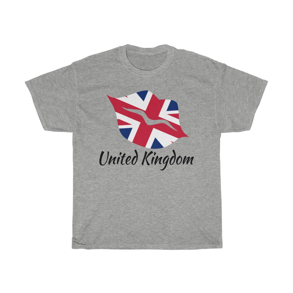 United Kingdom Lips Flag Standard Tee 1 - Unisex