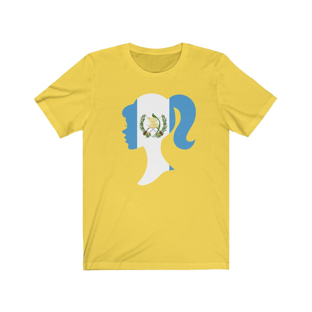 Guatemala Girl Flag Premium Tee - Unisex