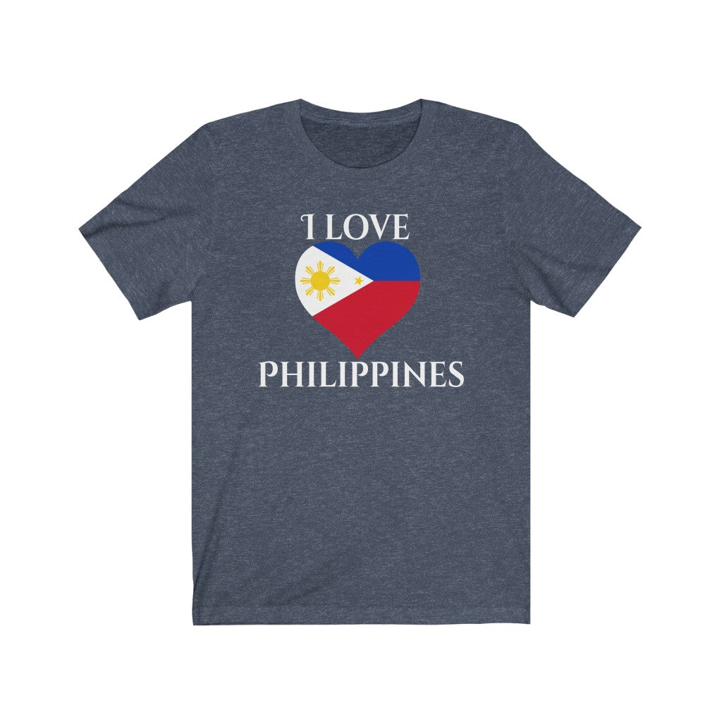 Philippines Heart Flag Premium Tee 2 - Unisex