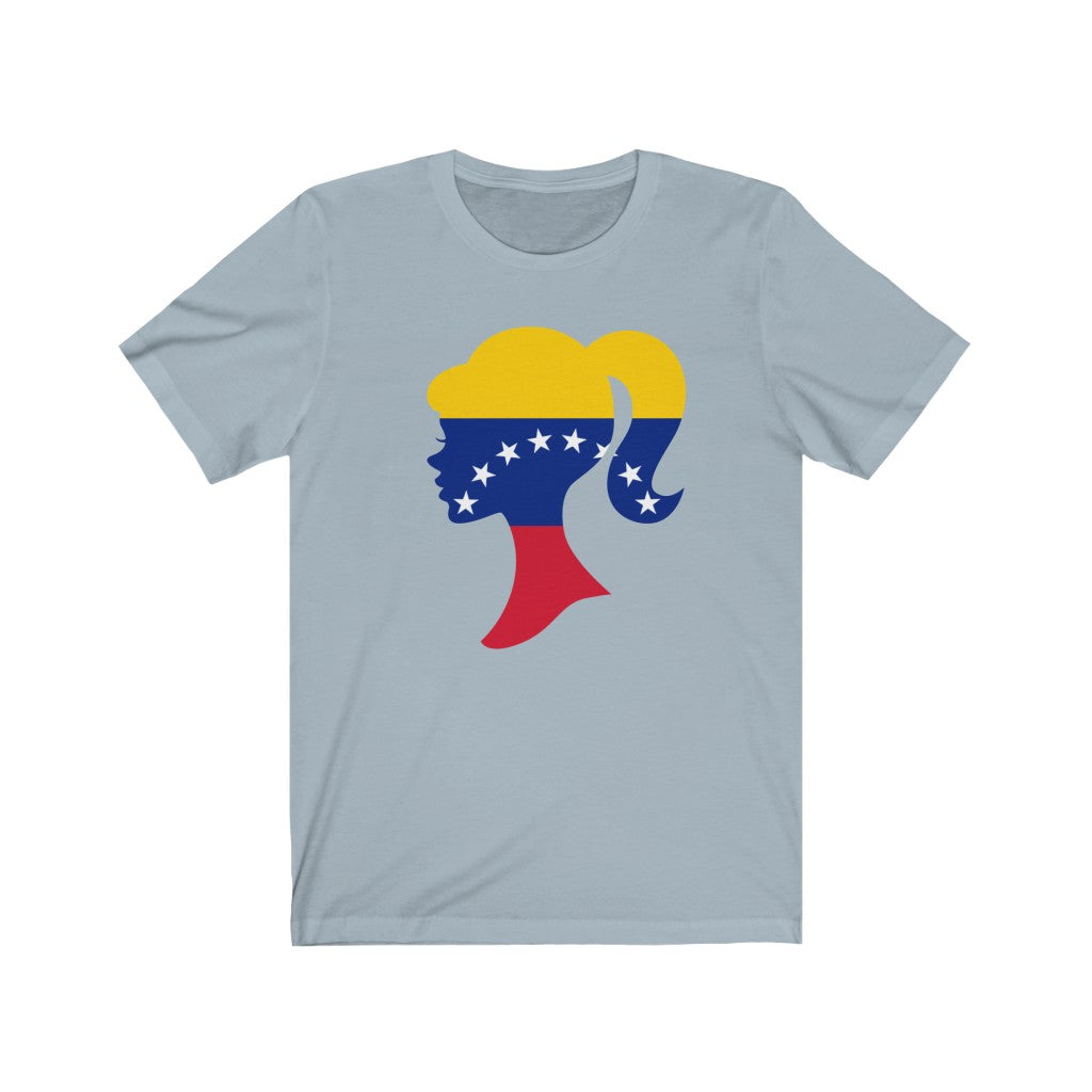 Venezuela Girl Flag Premium Tee - Unisex