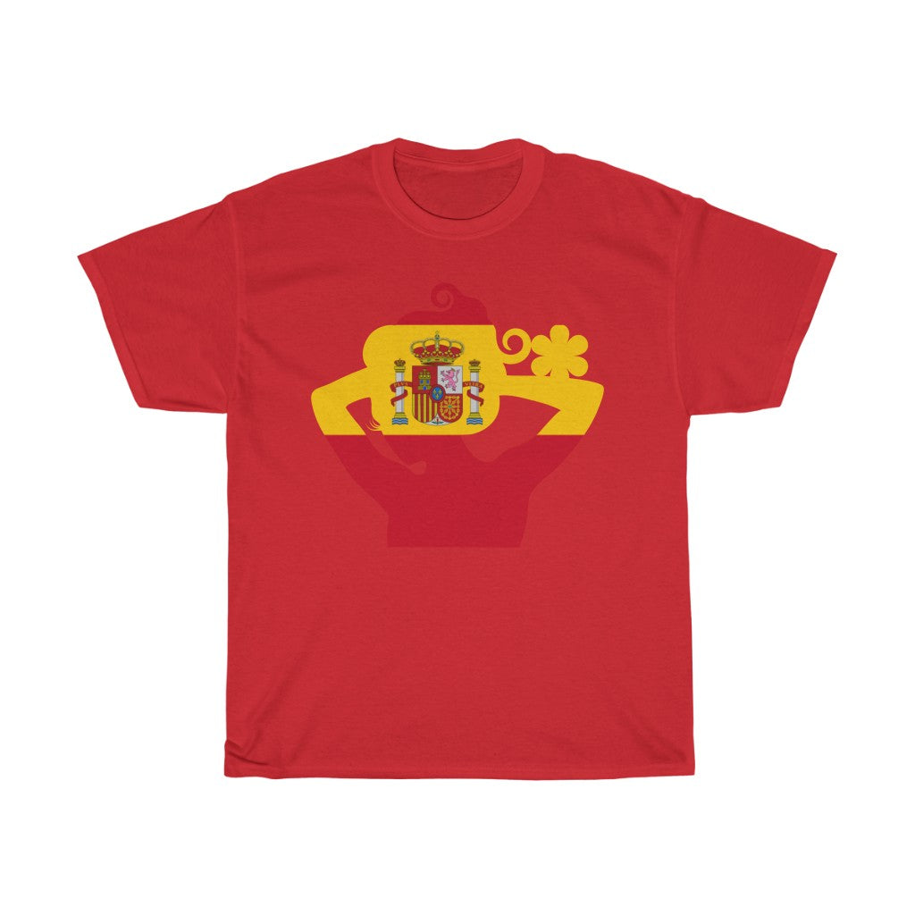 Spain Lady Flag Standard Tee - Unisex