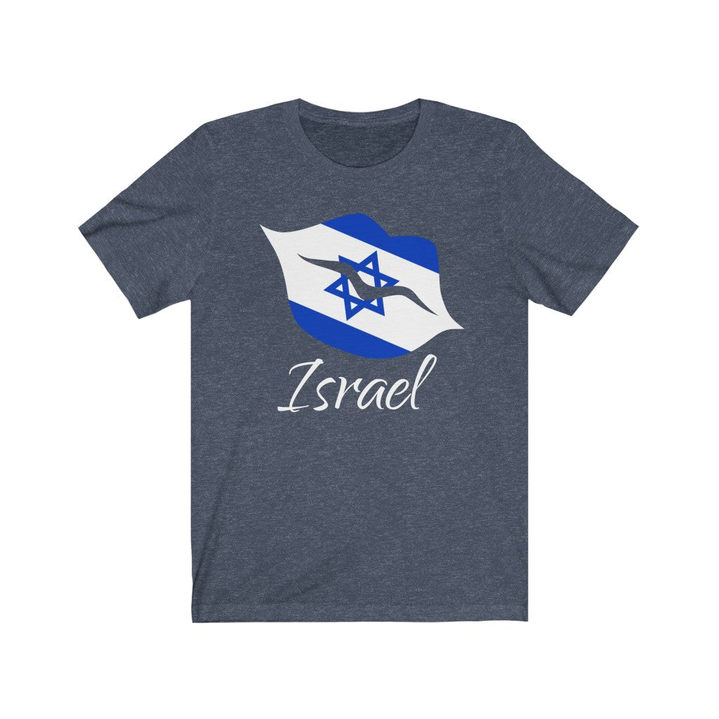 Israel Lips Flag Premium Tee 2 - Unisex
