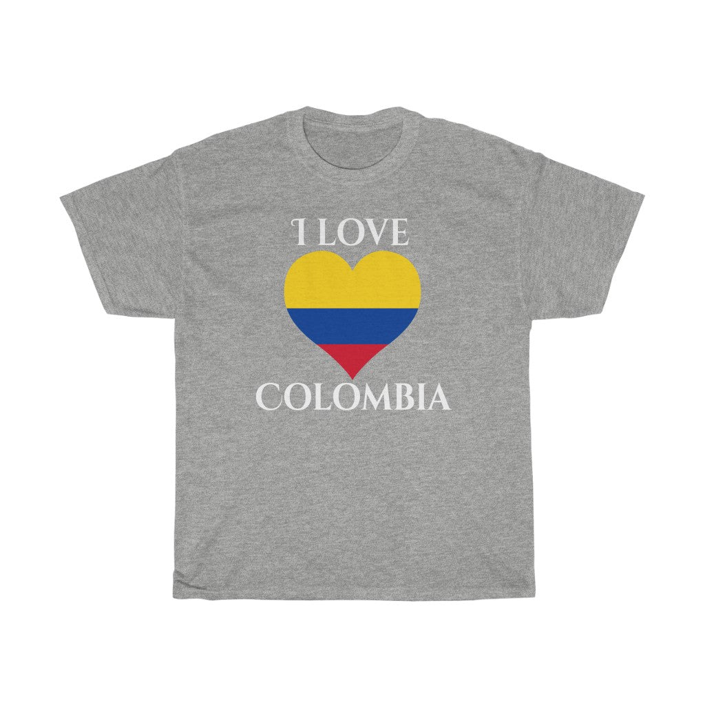 Colombia Heart Flag Standard Tee 2 - Unisex