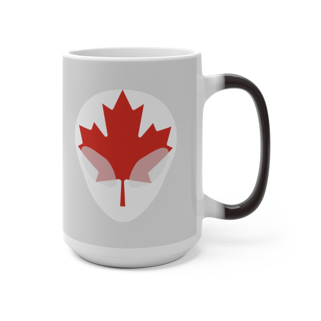 Canada Alien Color Changing Mug