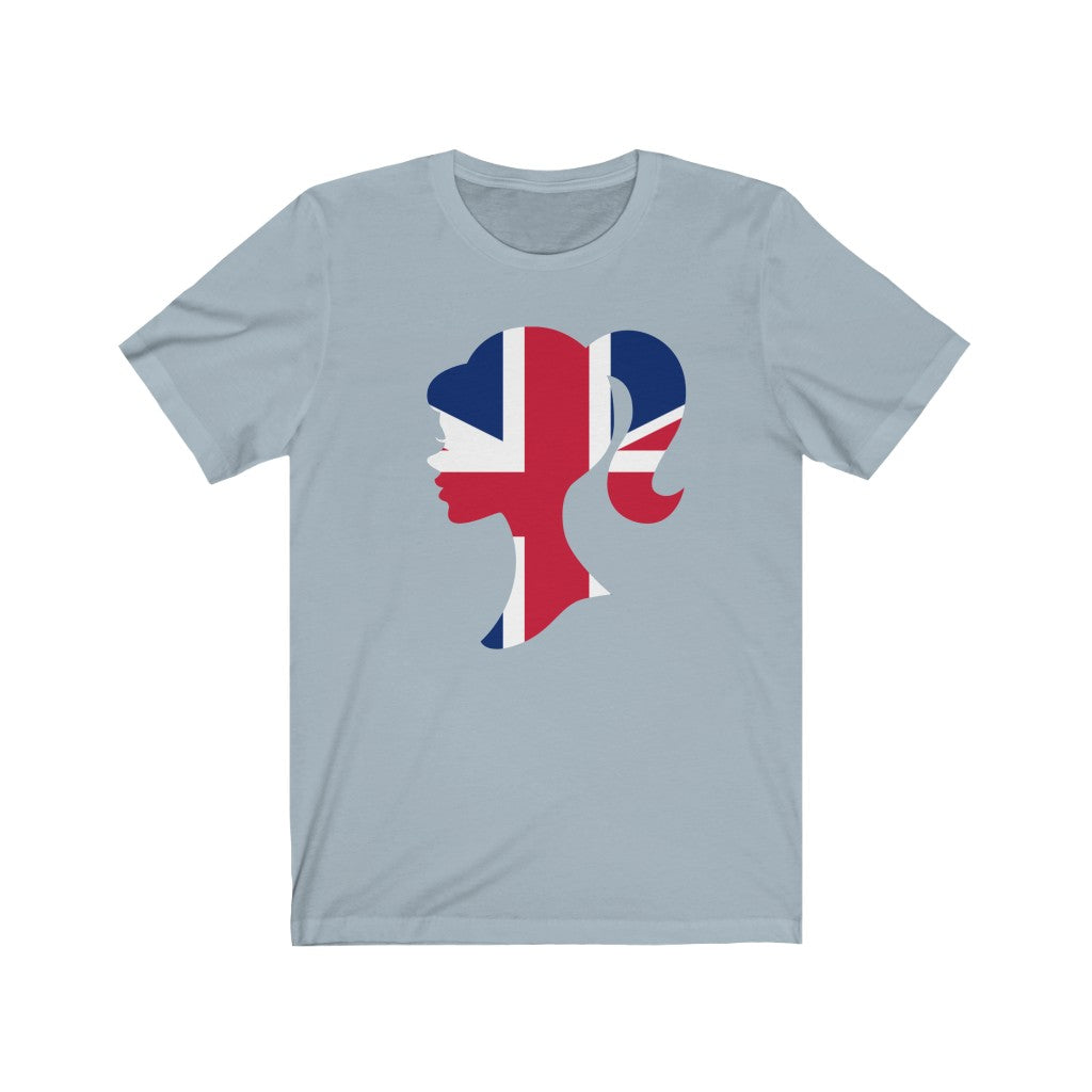 United Kingdom Girl Flag Premium Tee - Unisex