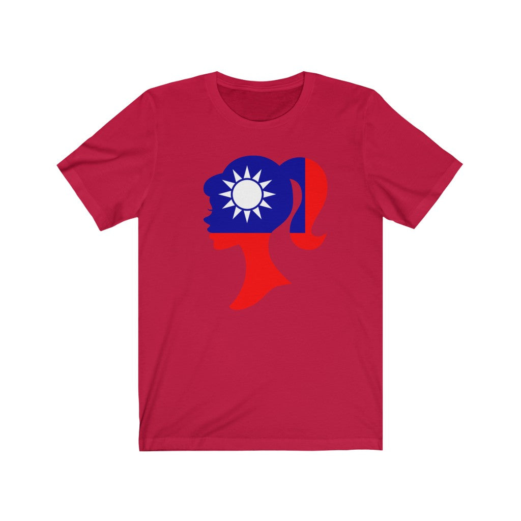 Republic of China - Taiwan Girl Flag Premium Tee - Unisex