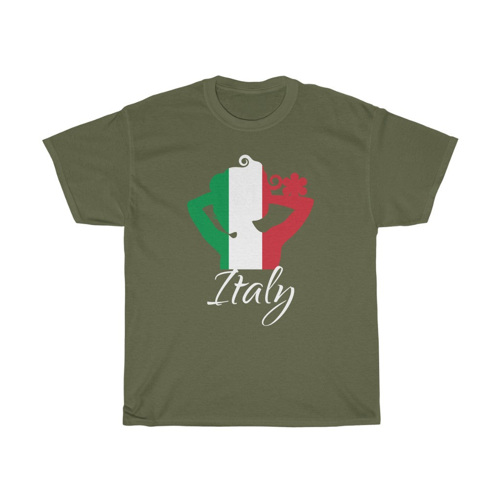 Italy Lady Flag Standard Tee 2 - Unisex