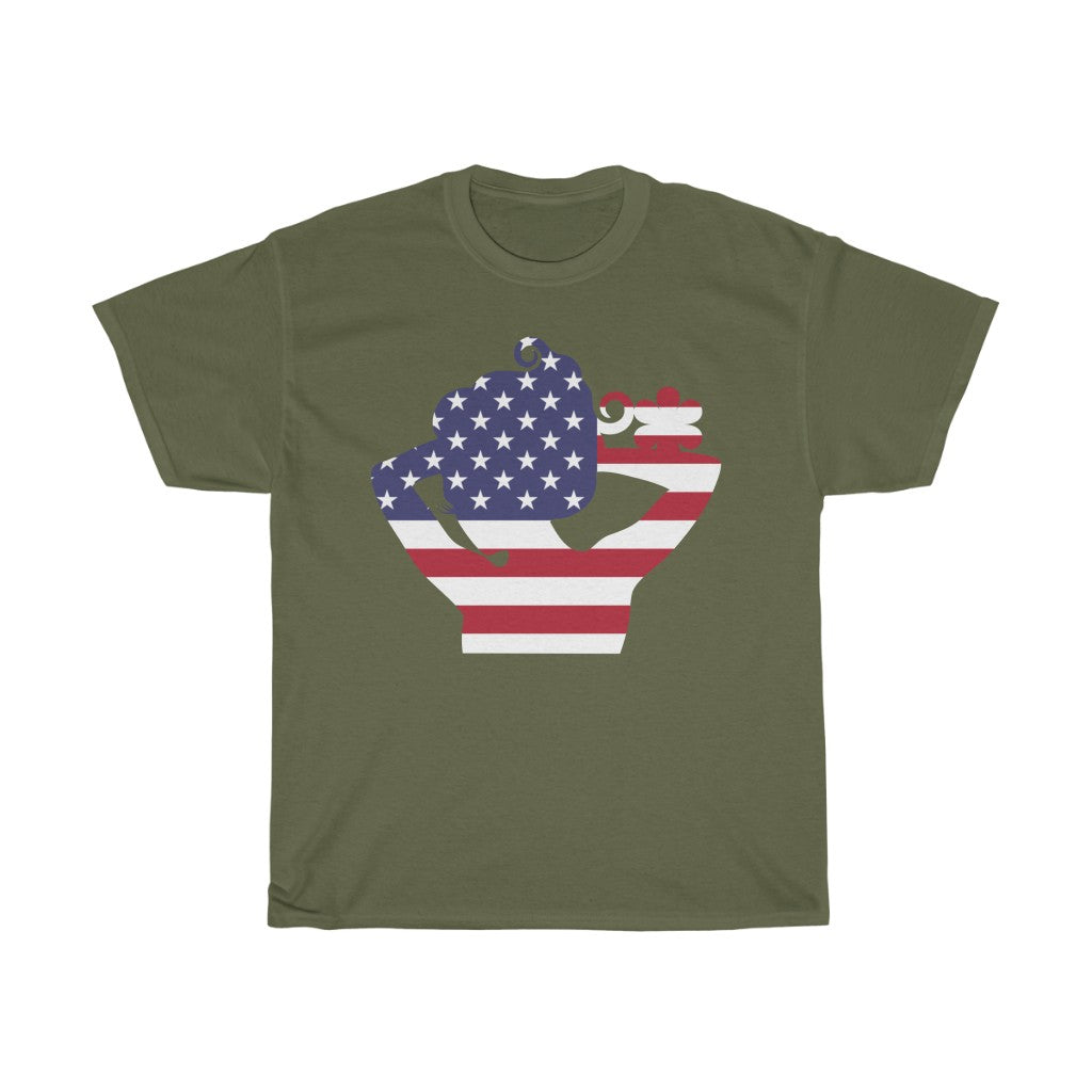 United States of America Lady Flag Standard Tee - Unisex