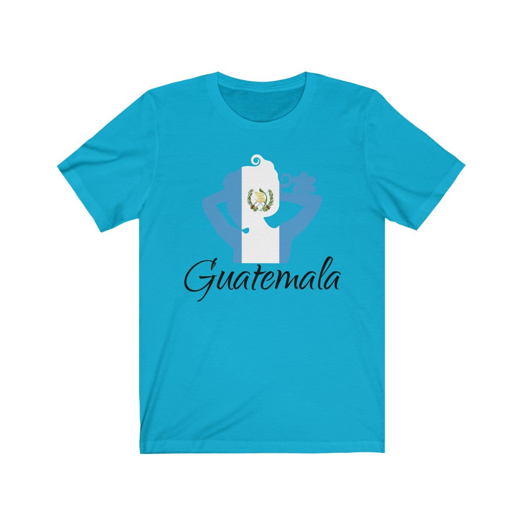 Guatemala Lady Flag Premium Tee 1 - Unisex