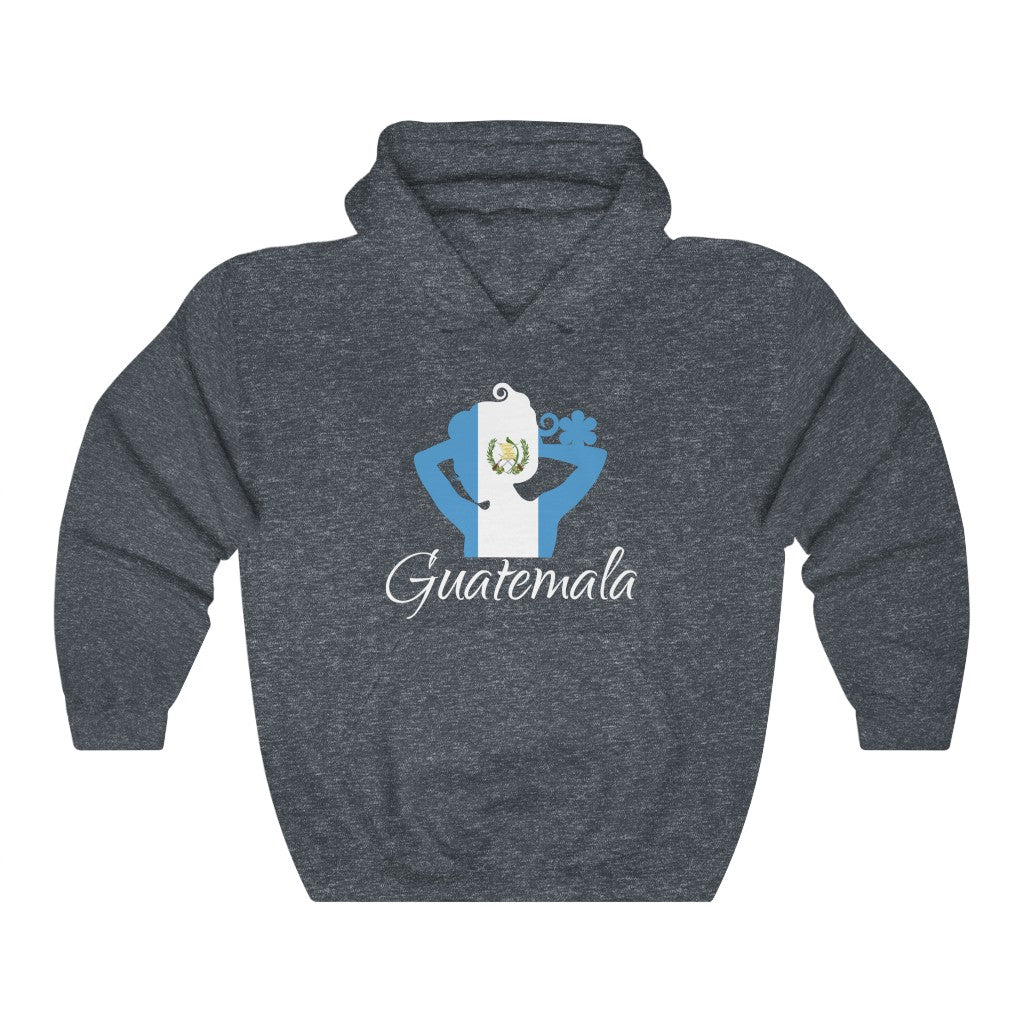 Guatemala Lady Flag Hoodie Sweatshirt 2 - Unisex