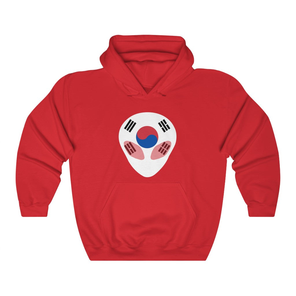 South Korea Alien Flag Hoodie Sweatshirt - Unisex