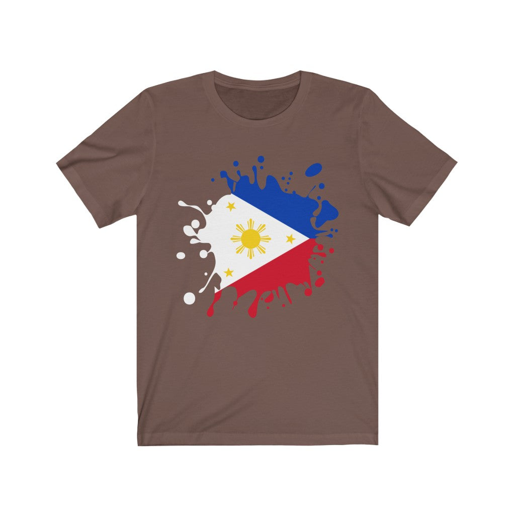 Philippines Splat Flag Premium Tee - Unisex
