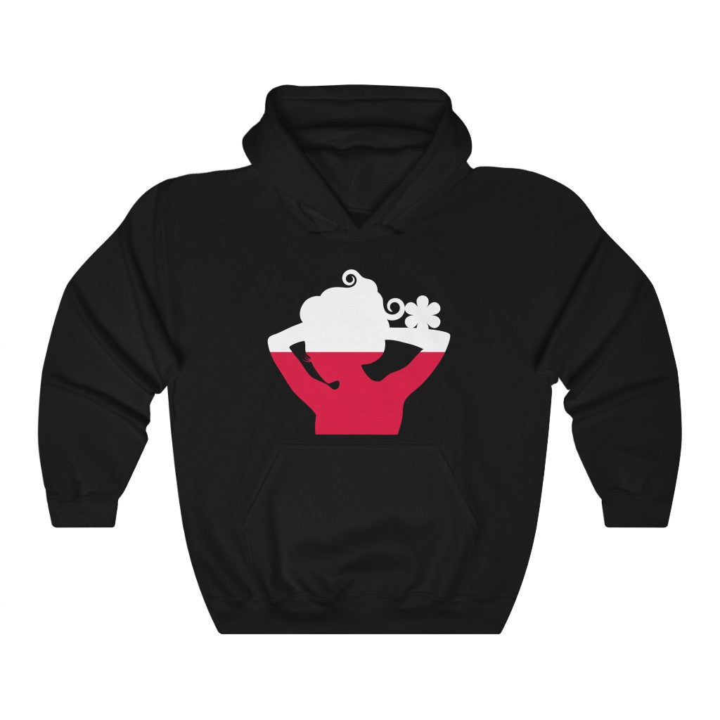 Poland Lady Flag Hoodie Sweatshirt - Unisex