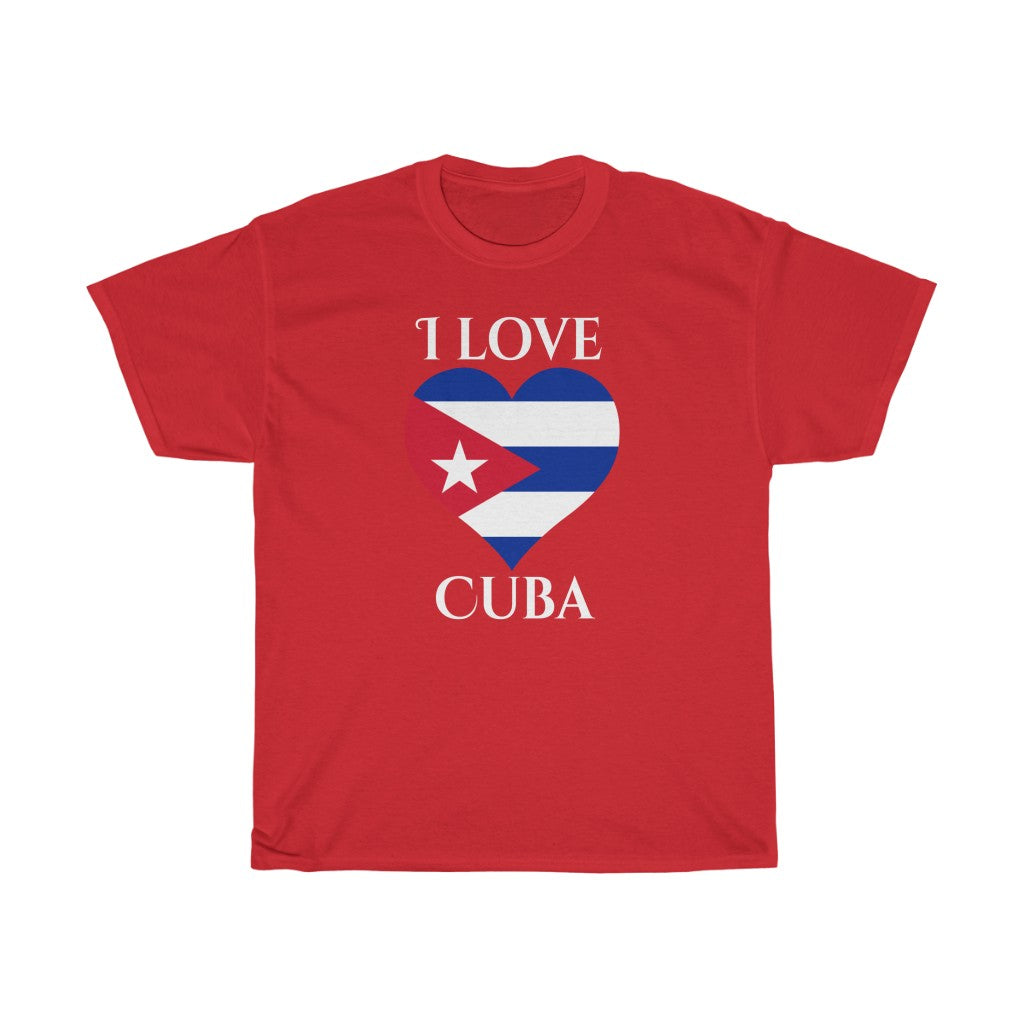 Cuba Heart Flag Standard Tee 2 - Unisex