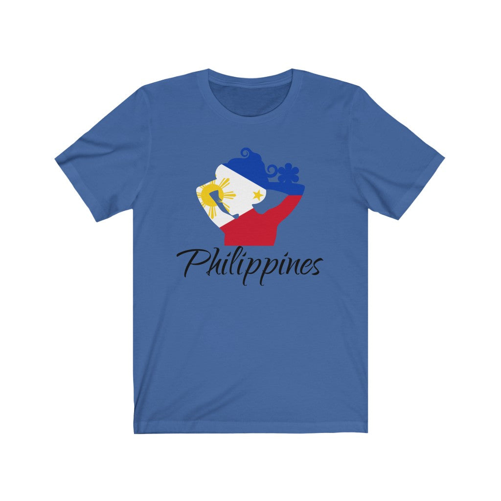 Philippines Lady Flag Premium Tee 1 - Unisex