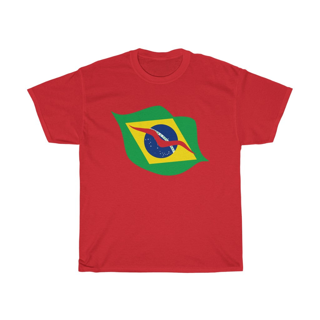 Brazil Lips Flag Standard Tee - Unisex