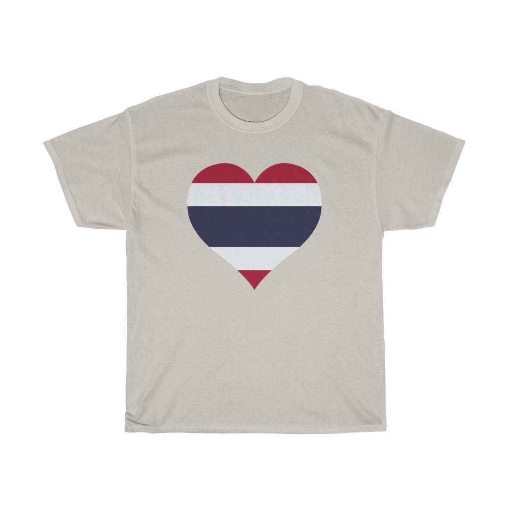 Thailand Heart Flag Standard Tee - Unisex