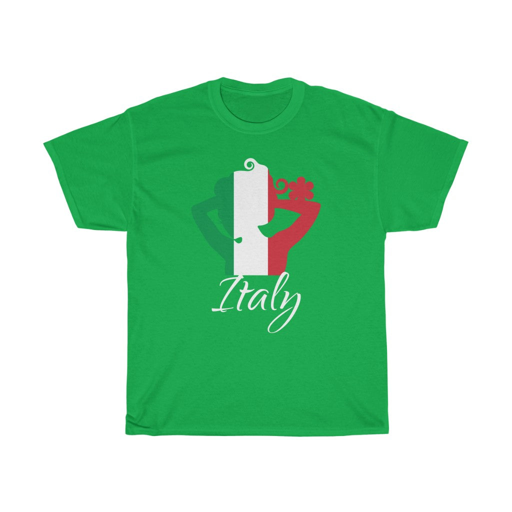 Italy Lady Flag Standard Tee 2 - Unisex