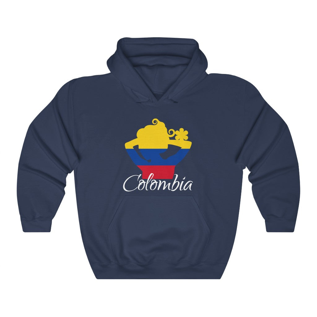Colombia Lady Flag Hoodie Sweatshirt 2 - Unisex